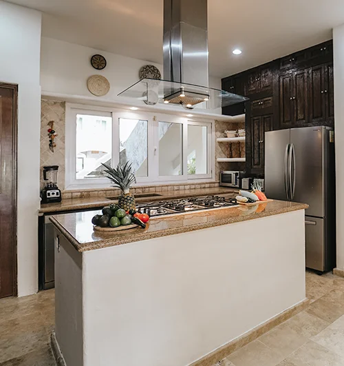 upscale_kitchen_villa_corona_mexico Elegant Cookery